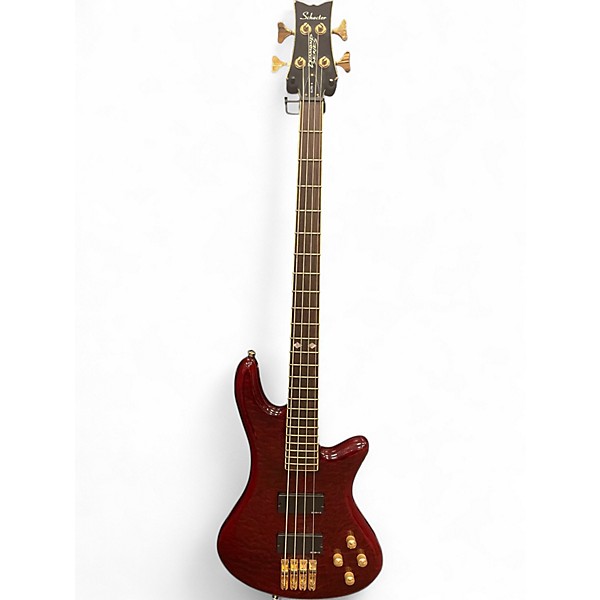 Used Schecter Guitar Research DIAMOND SERIES ELITE 4 RED