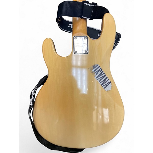 Used OLP sting ray Natural Electric Bass Guitar