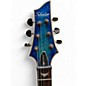 Used Schecter Guitar Research Omen Extreme 6 Ocean Blue Burst Solid Body Electric Guitar
