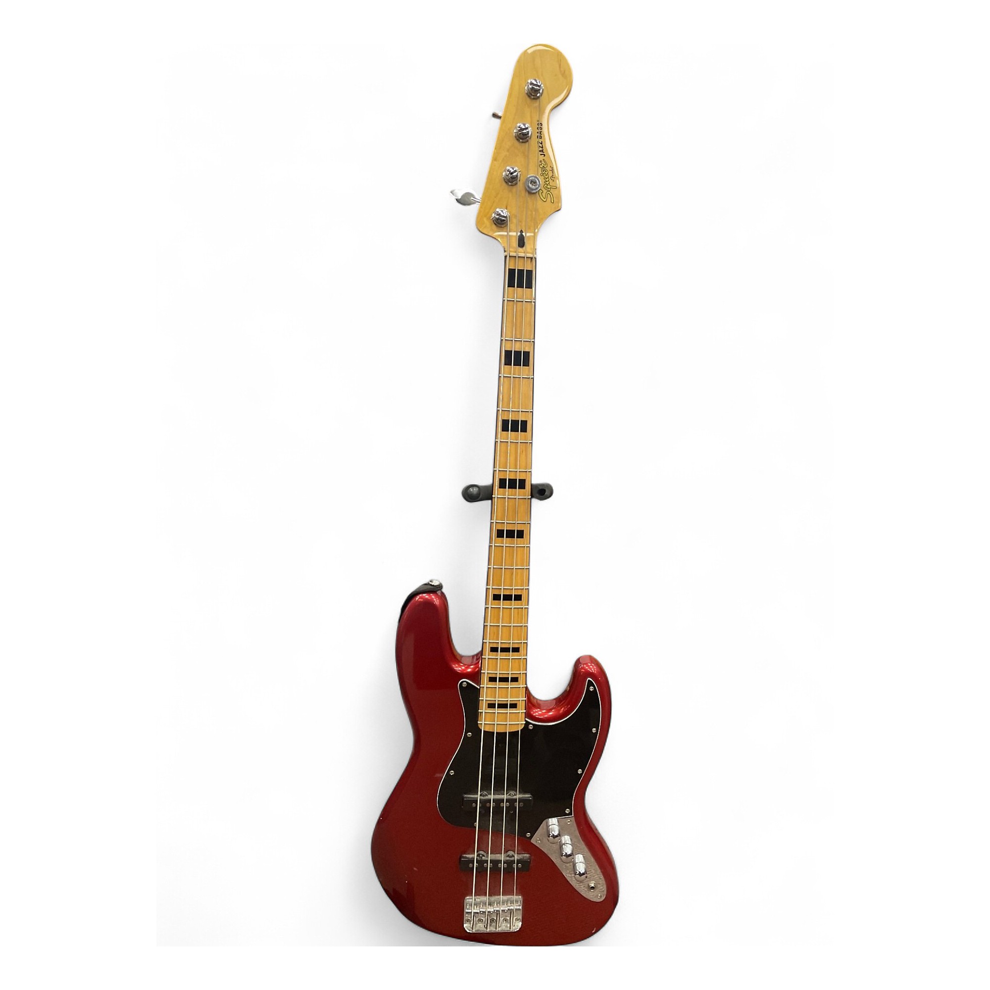 Squier エレキベース レッド Amazon.com: Squier by Fender Contemporary Jazz Bass - Dark