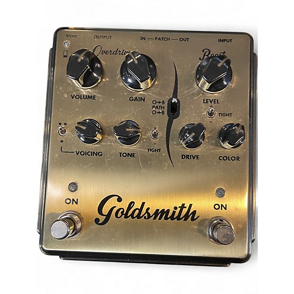 Used Egnater Goldsmith Overdrive/Boost Effect Pedal