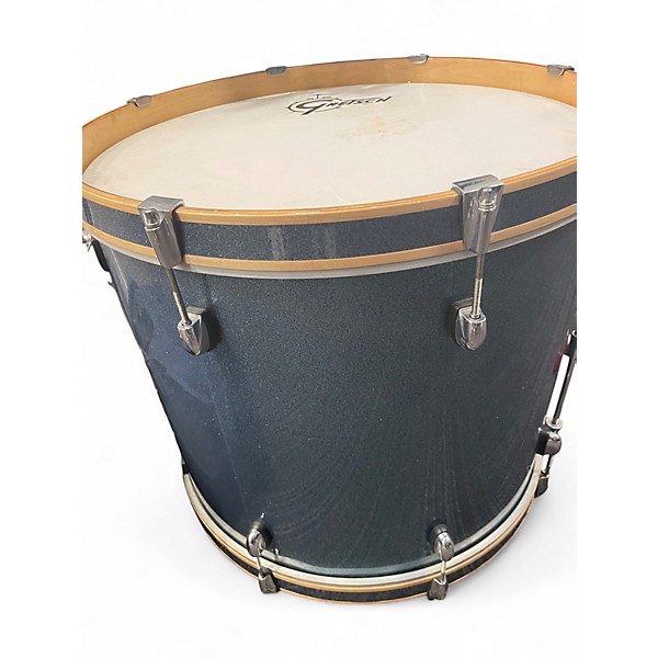 Used Gretsch Drums 6 Piece Catalina Maple blue sparkle Drum Kit