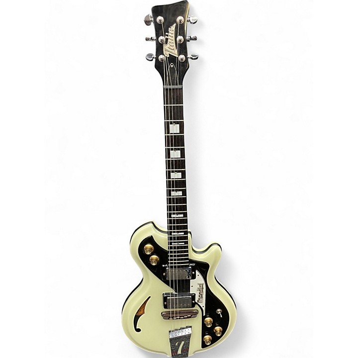Used Italia Mondial Classic Italia Cream Hollow Body