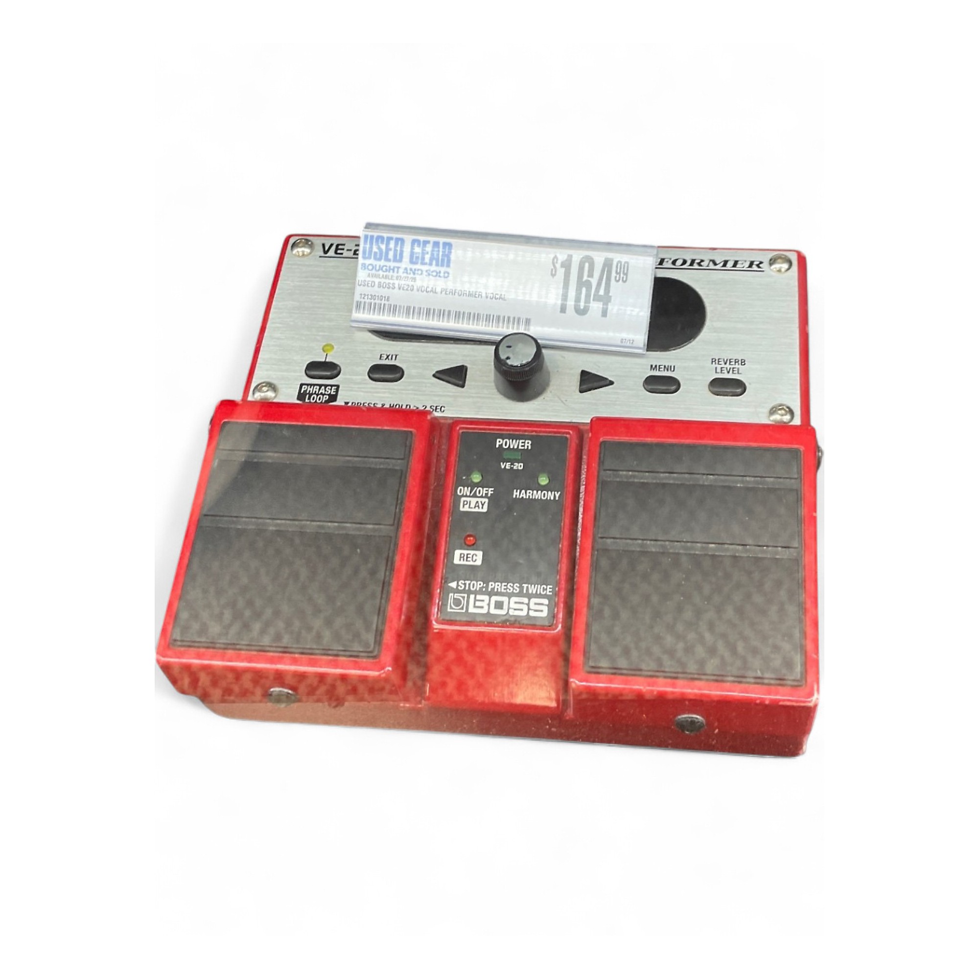 Used BOSS VE20 Vocal Performer Vocal Processor | Guitar Center