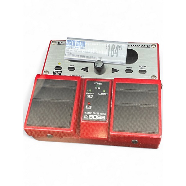 BOSS Vocal Processor VE-20 【箱説明書付き】 Used BOSS VE20 Vocal Performer Vocal Processor | Guitar Center