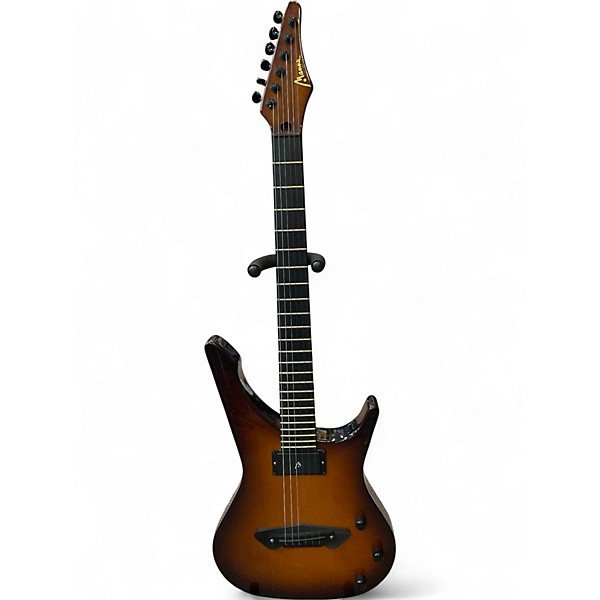 Used Manne Semiacustica Brown Sunburst Acoustic Electric Guitar