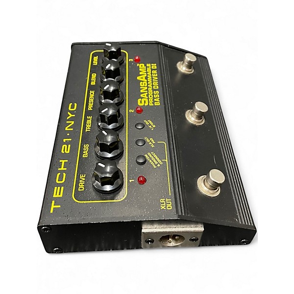 【中古良品】TECH 21 SansAmp BASS DRIVER DI Amazon.com: Tech 21 PBDR SansAmp Programmable Bass Driver DI