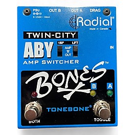Used Radial Engineering Active ABY Amp Switcher Foot Switch  Pedal