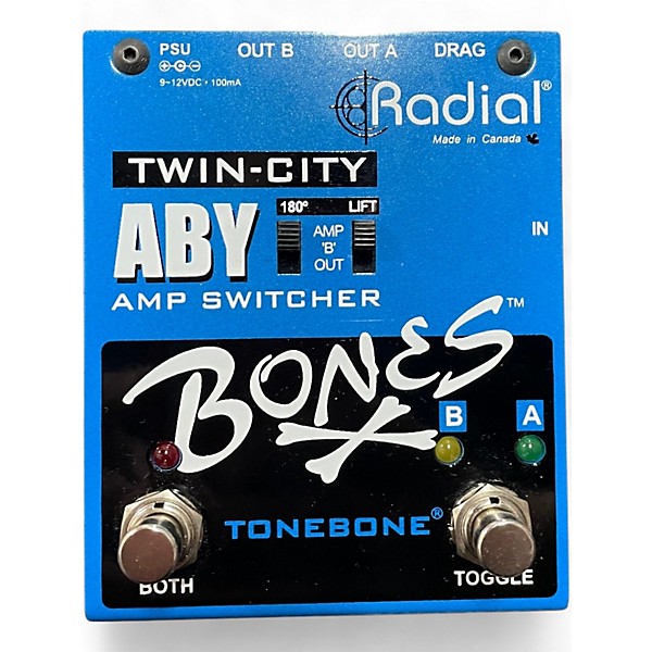 Used Radial Engineering Active ABY Amp Switcher Foot Switch  Pedal