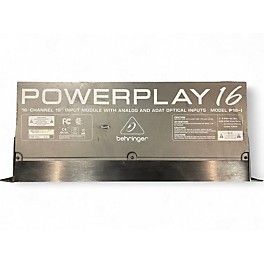 Used Behringer powerplay p16i