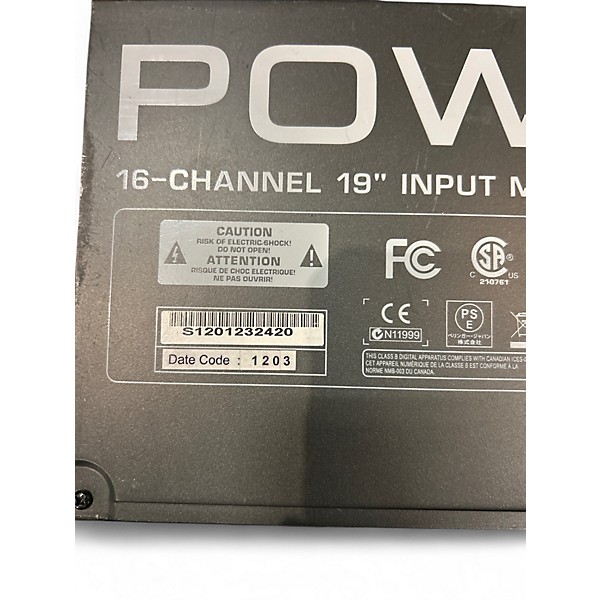 Used Behringer powerplay p16i