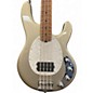 Used Ernie Ball Music Man Stingray 4 String Metalic Gold Electric Bass Guitar