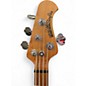 Used Ernie Ball Music Man Stingray 4 String Metalic Gold Electric Bass Guitar