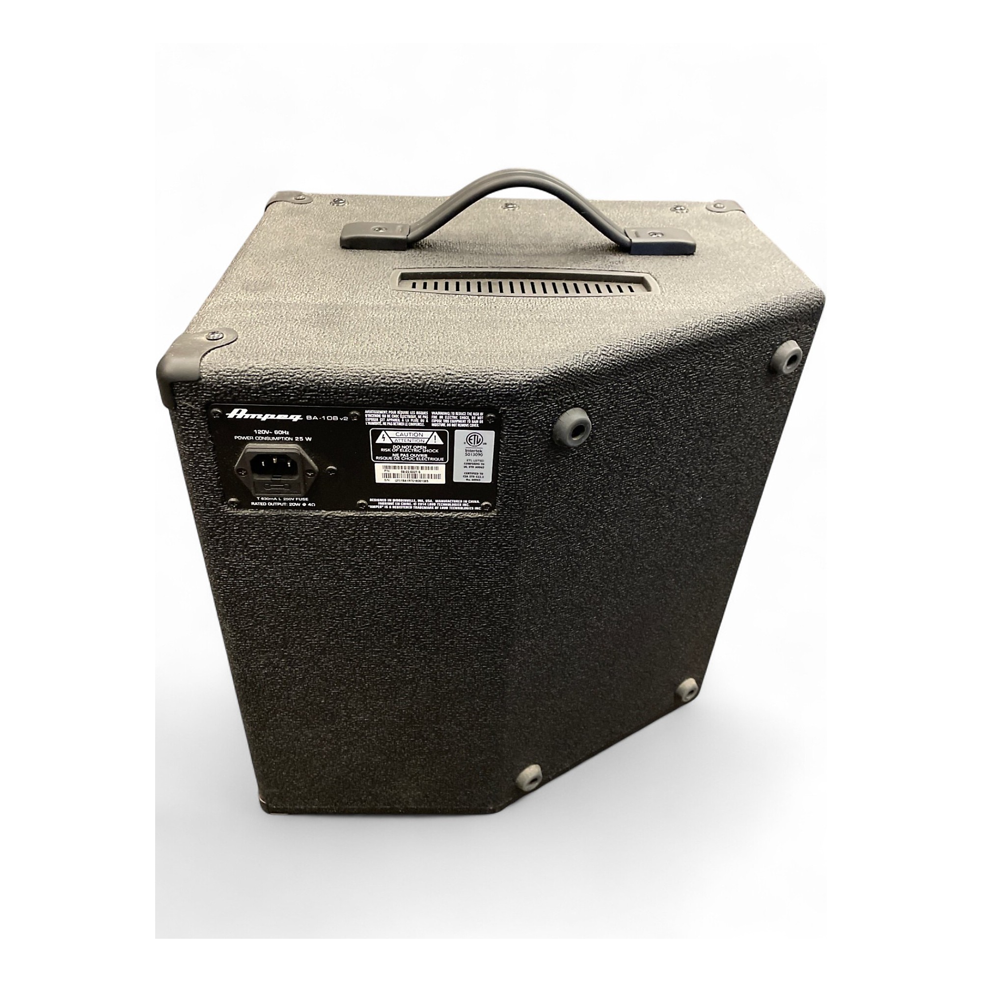 Used Ampeg BA108V2 25W 1x8 Bass Combo Amp | Guitar Center