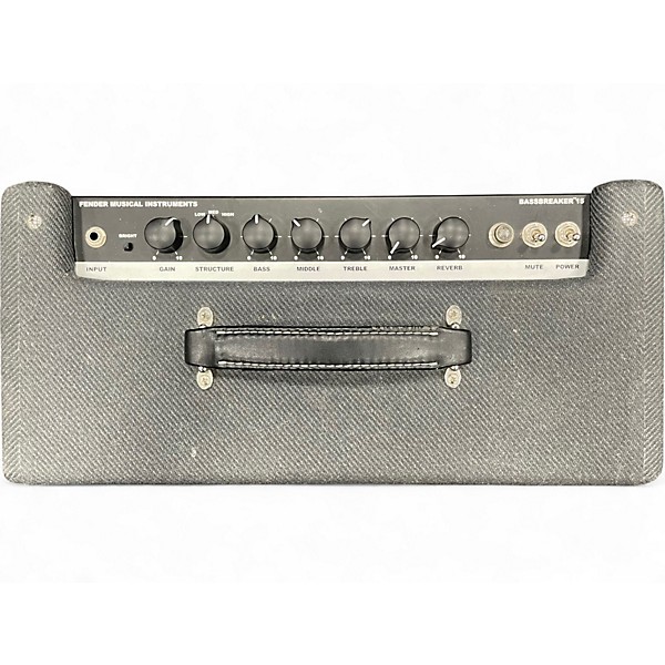 Used Fender Bassbreaker 15W 1x12 Tube Guitar Combo Amp