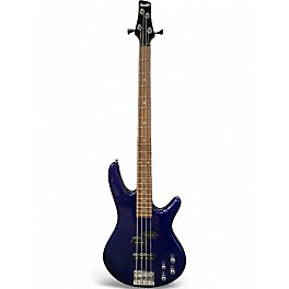 Used Ibanez GSR200 Blue Electric Bass Guitar