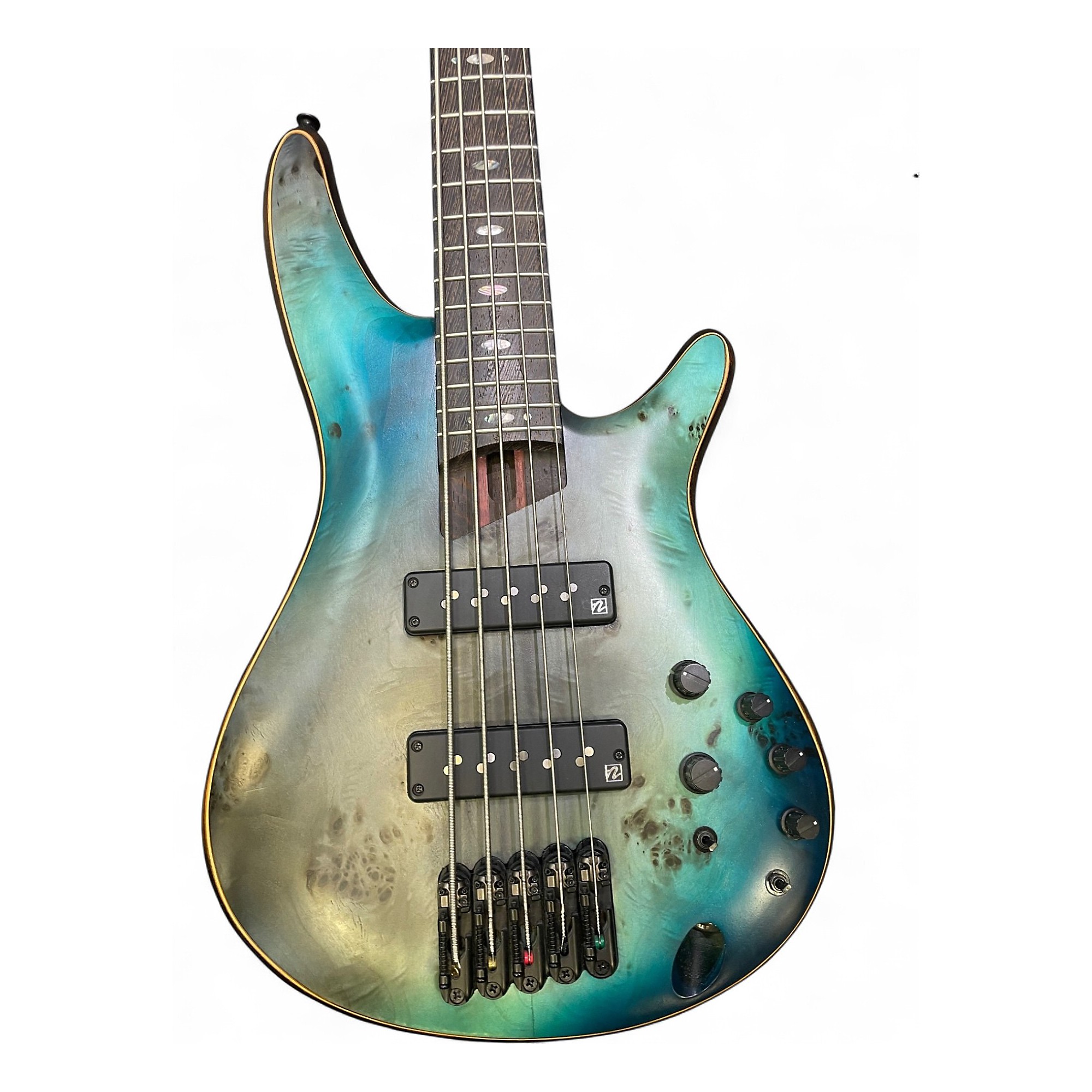 Used Ibanez SR1605B TROPICAL SEAFLOOR Electric Bass Guitar
