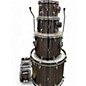 Used Gretsch Drums 5 Piece Energy Chrome Silver Drum Kit thumbnail