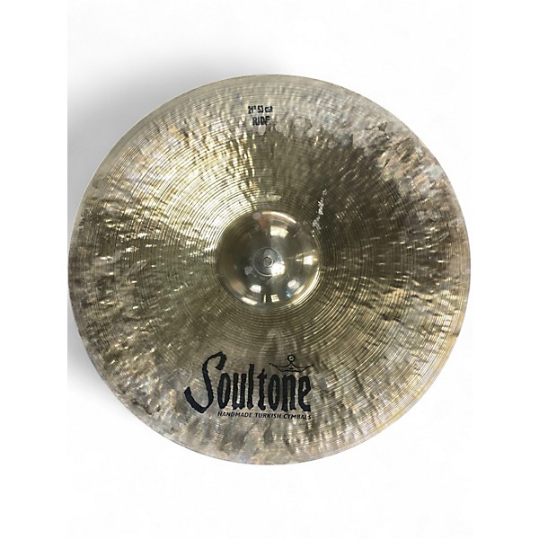Used Soultone 21in Custom Brilliant Ride Cymbal