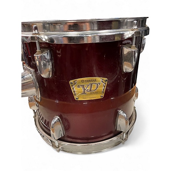 Used Yamaha 5 Piece YD Red Drum Kit