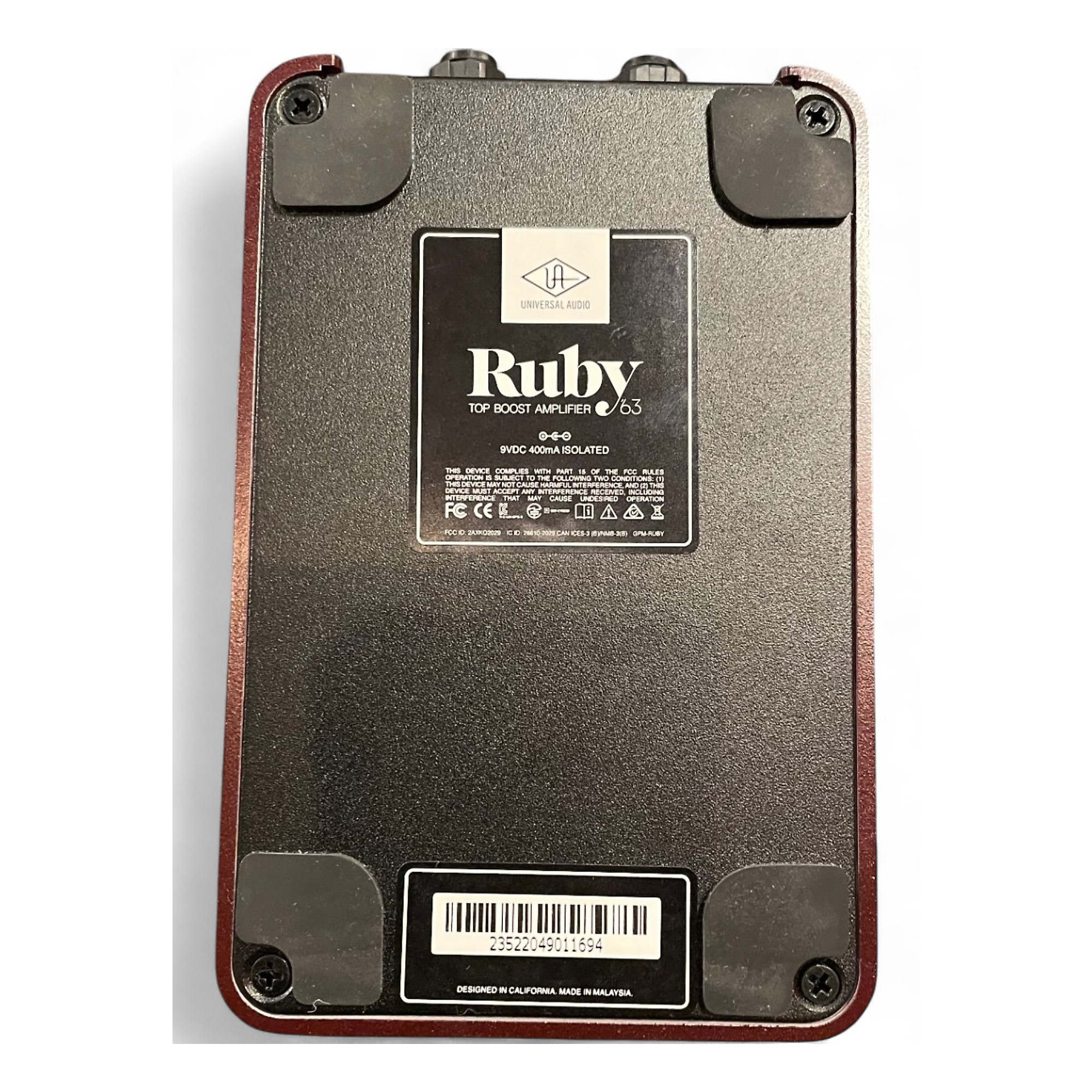 Used Universal Audio RUBY TOP BOOST Guitar Power Amp