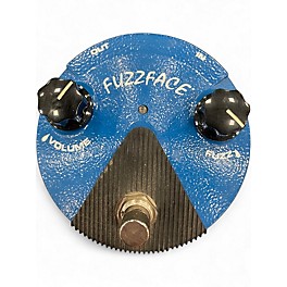 Used Dunlop FFM1 Silicon Fuzz Face Mini Blue Effect Pedal