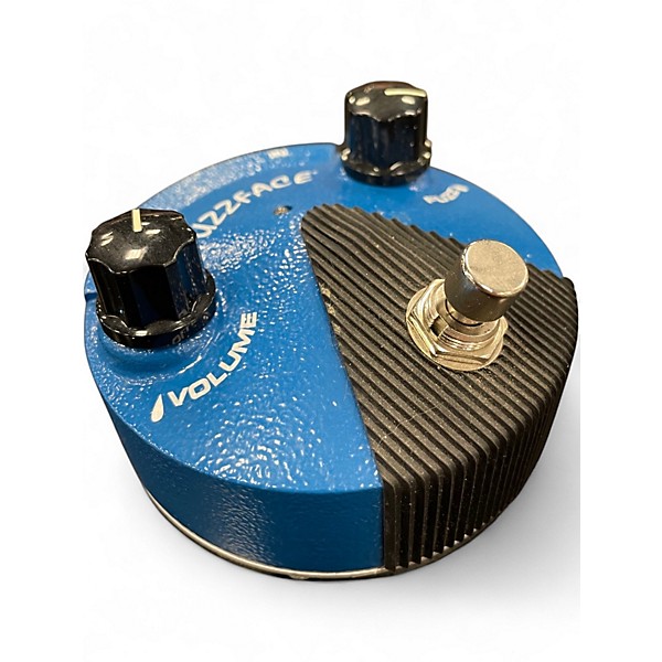 Used Dunlop FFM1 Silicon Fuzz Face Mini Blue Effect Pedal