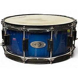 Used DrumCraft 14X6 Snare Blue Agave Drum