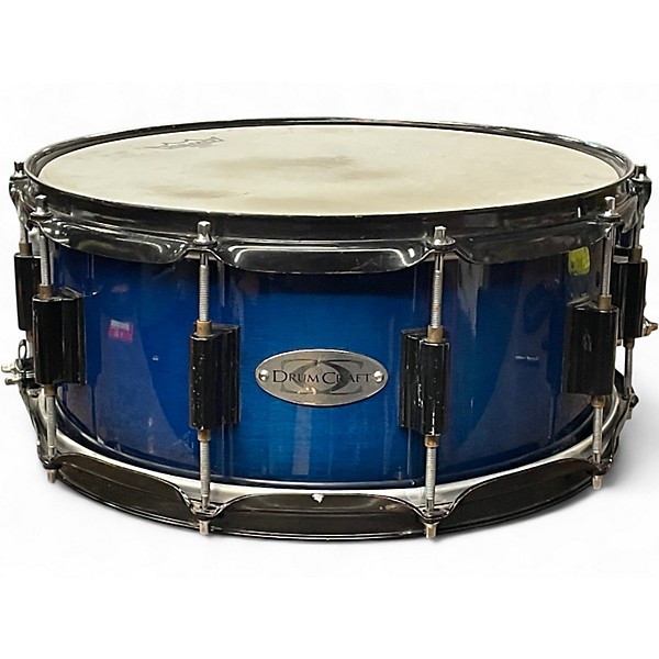 Used DrumCraft 14X6 Snare Blue Agave Drum