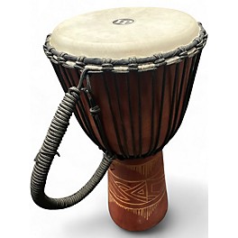 Used LP  Carved Djembe Djembe