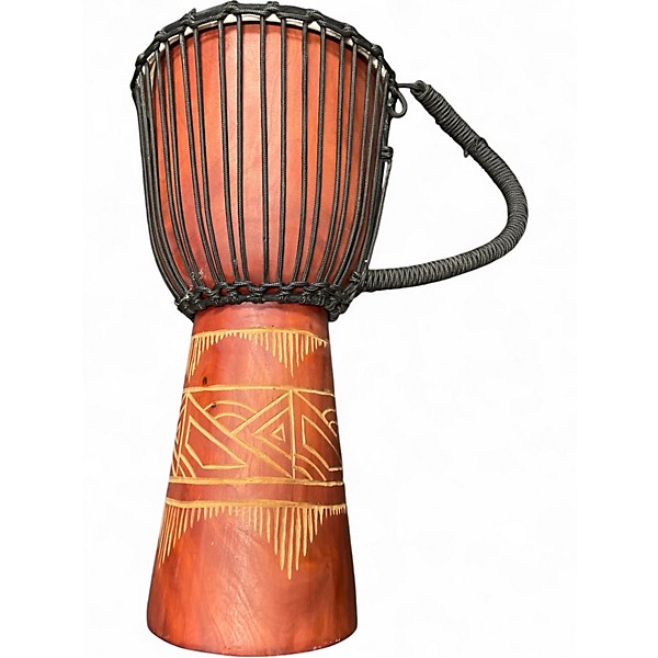 Used LP  Carved Djembe Djembe