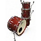 Used Gretsch Drums 4 Piece Renown BURNT ORANGE SPARKLE Drum Kit thumbnail