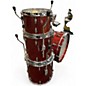 Used Gretsch Drums 4 Piece Renown BURNT ORANGE SPARKLE Drum Kit