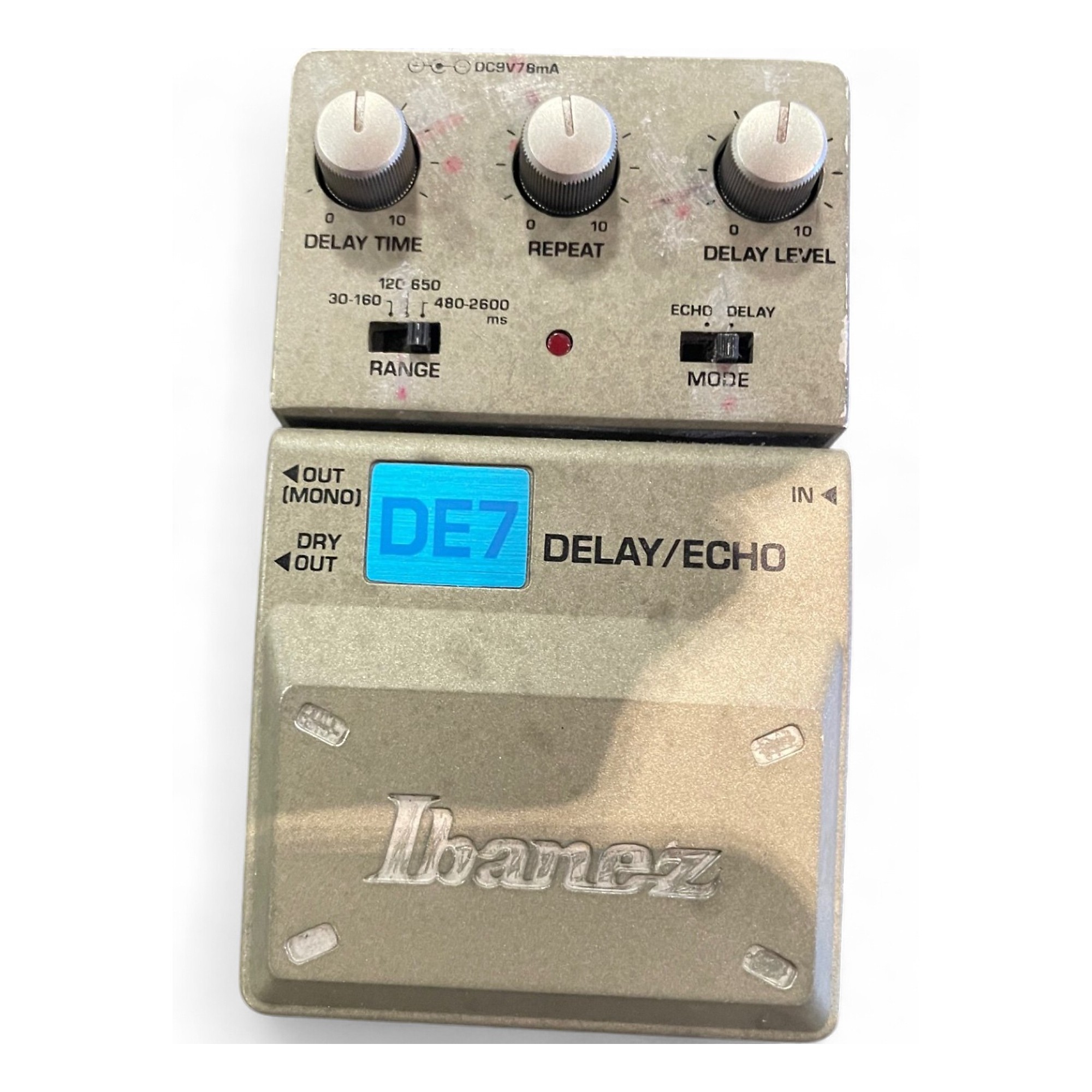 ギター Ibanez DE7 Delay/Echo Ibanez DE7 Echo Guitar Effect Pedal for sale online | eBay