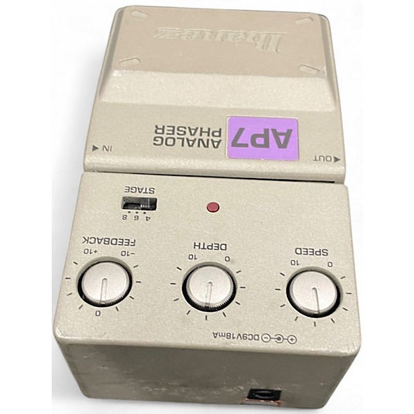 Used Ibanez AP7 Analog Phaser Effect Pedal