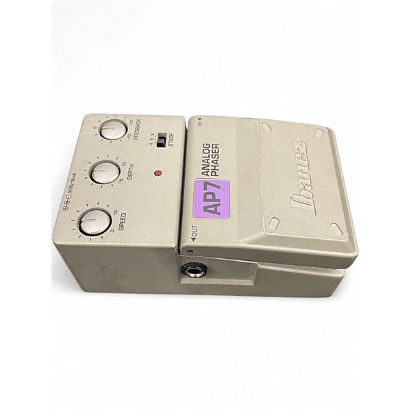 Used Ibanez AP7 Analog Phaser Effect Pedal