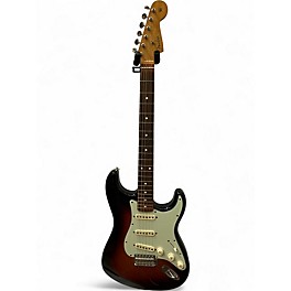 Used 2019 Fender Player Stratocaster 3 Color Sunburst Solid Body Electric Guitar