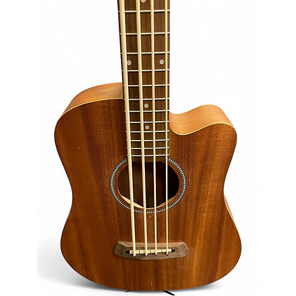 Used Gold Tone MicroBass 23in Scale Natural Acoustic Bass Guitar