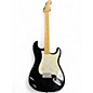 Used Fender Standard Stratocaster Black Solid Body Electric Guitar thumbnail