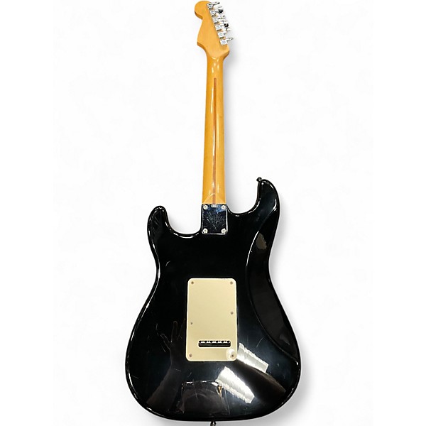 Used Fender Standard Stratocaster Black Solid Body Electric Guitar