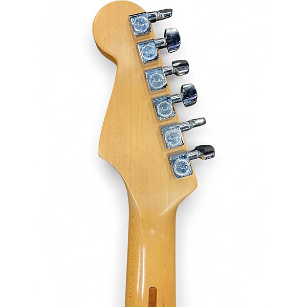 Used Fender Standard Stratocaster Black Solid Body Electric Guitar