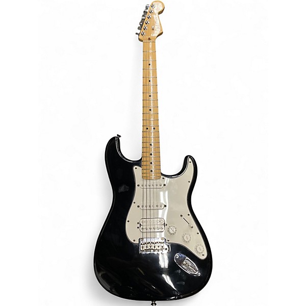 Used Fender American Standard Stratocaster Black Solid Body Electric Guitar