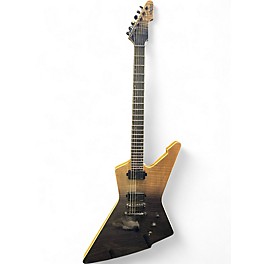 Used Schecter Guitar Research E1 SLS ELITE BLACK FADE Solid Body Electric Guitar