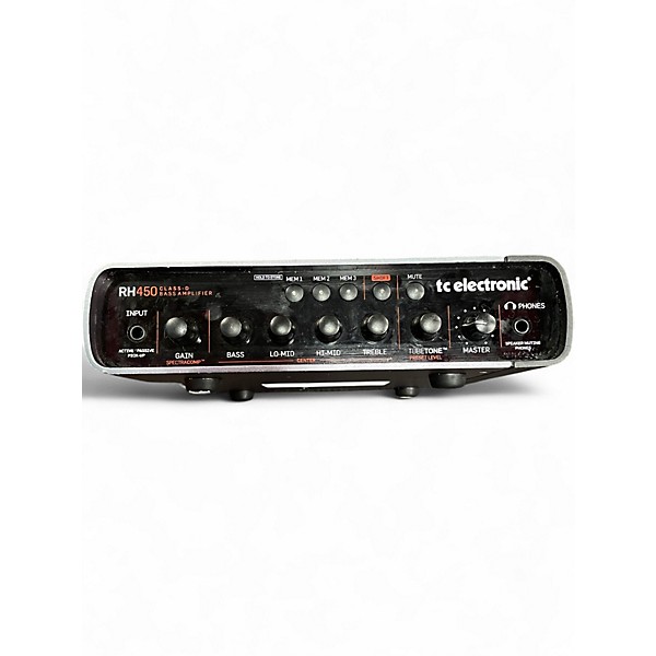 Used TC Electronic RH450 450W Bass Amp Head