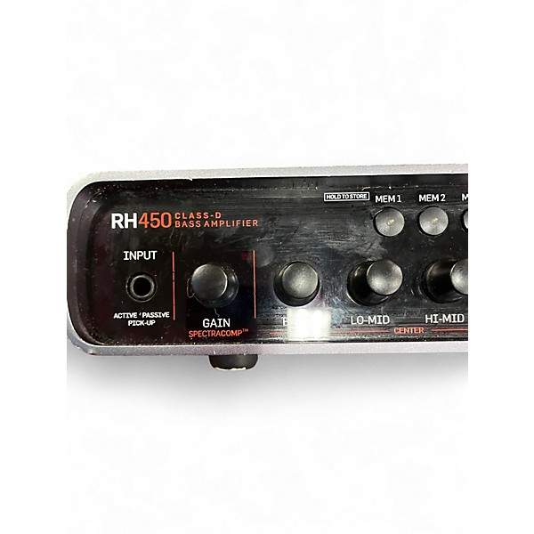 Used TC Electronic RH450 450W Bass Amp Head
