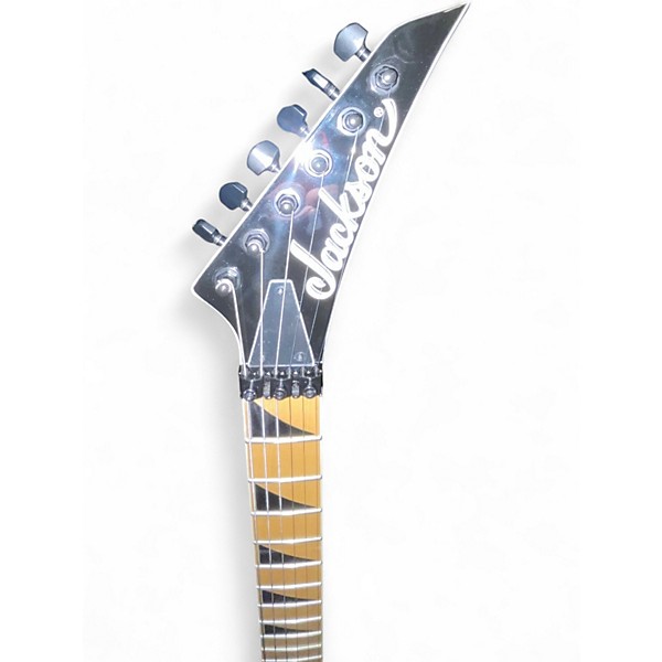 Used Jackson JS34Q Dinky TRANSPARENT RED Solid Body Electric Guitar