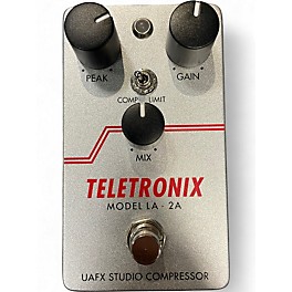 Used Universal Audio UAFX LA-2A STUDIO COMPRESSOR Effect Pedal