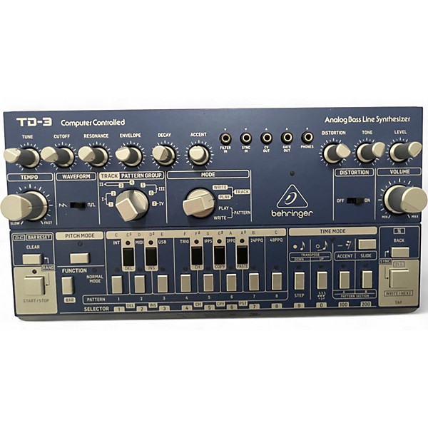 Used Behringer TD-3- Synthesizer