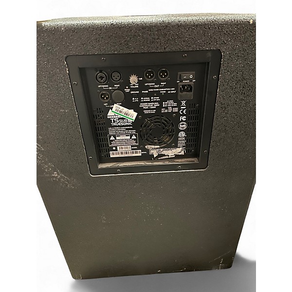Used Alto TSSUB18 18in 1200W Powered Subwoofer