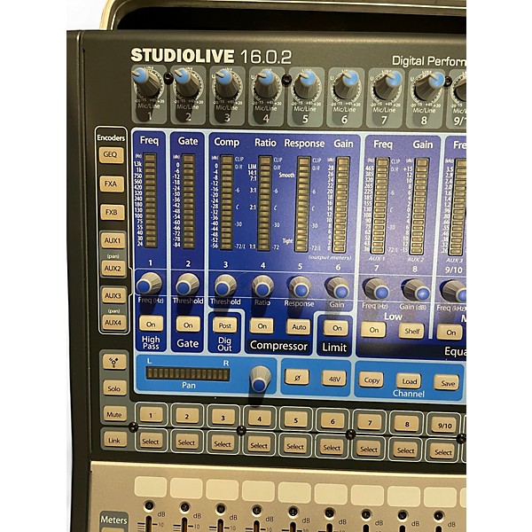 Used PreSonus Studio Live 16.0.2 Digital Mixer